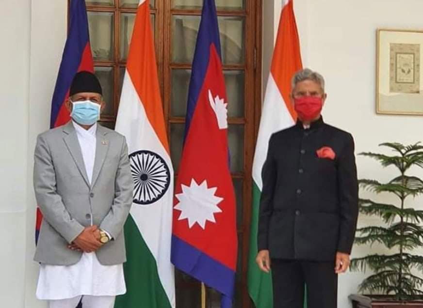 भारतीय समकक्षीसँग ज्ञवालीको प्रस्ताव- सीमा सम्बन्धी वार्ता तत्कालै थालौं