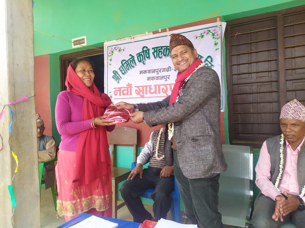 काम गर्न खोज्ने किसानले गाउँपालिकाबाट अनुदान पाउँछन्  – वडाध्यक्ष घिमिरे