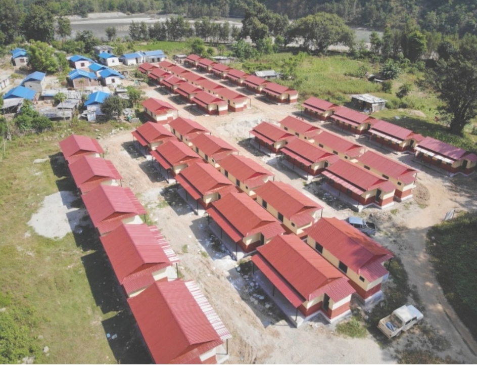 खाँडादेवीको एकीकृत नमुना बस्ती निर्माण सम्पन्न, बागमती  प्रदेशका मुख्यमन्त्रीले उद्घाटन गर्नुहुने