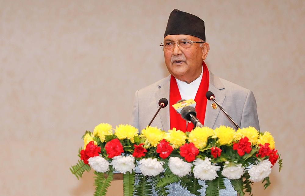 साउन १ गतेदेखि श्रमिकको न्यूनतम पारिश्रमिक १५ हजार पुर्याउने प्रधानमन्त्रीको घोषणा