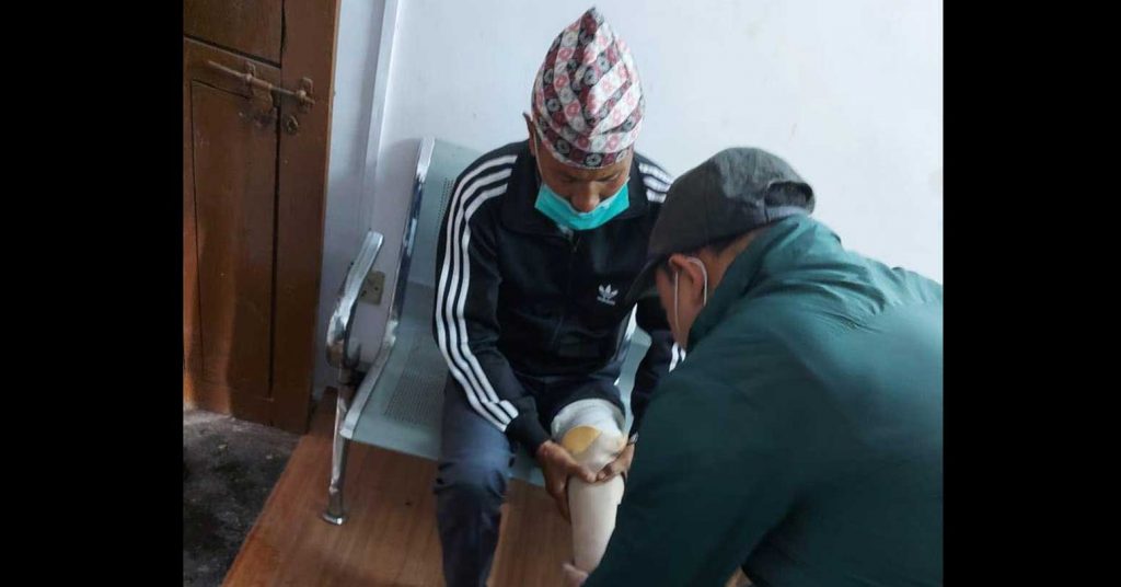 मारवाडी सेवा समितीद्वारा नि:शुल्क कृत्रिम खुट्टा वितरण