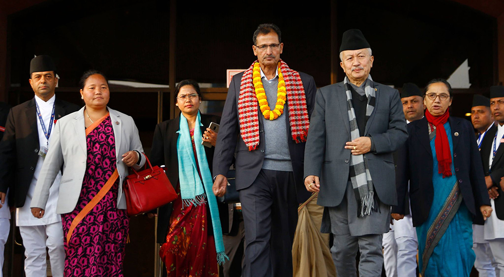 बालुवाटारमा सभामुखको भूमिकामाथि छलफल, गडबड गरे मुठभेड हुने चेतावनी