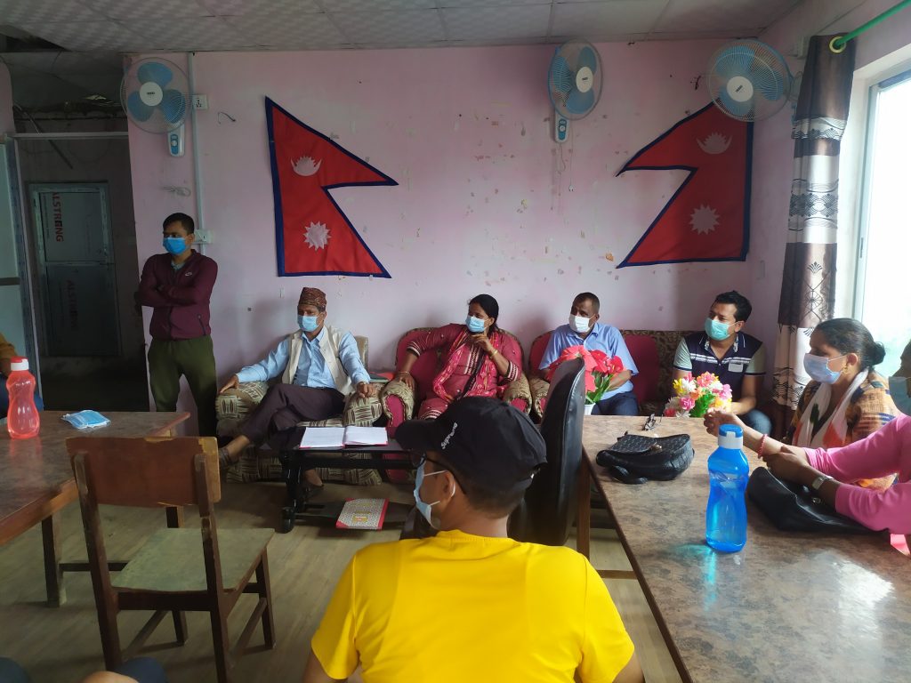 मकवानपुरगढी सामुदायिक कोभिड प्रतिकार्य समूह गठन,समुहले कोभिडमुक्त वडा बनाउन पहल गर्ने