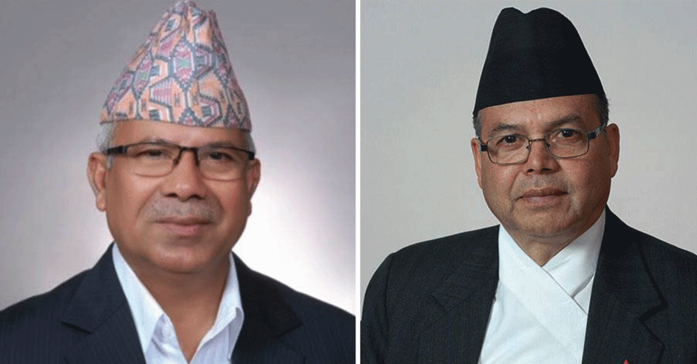 माधव र झलनाथसहित ११ नेता एमालेको साधारण सदस्यबाट समेत  निष्काशित ﻿