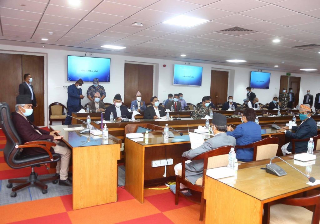 कोरोना संक्रमण बढ्दै गएपछि सीसीएमसीको बैठक बस्दै