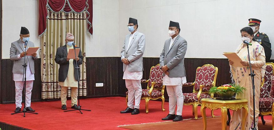 नवनियुक्त प्रदेश प्रमुखहरुद्धारा शपथ ग्रहण
