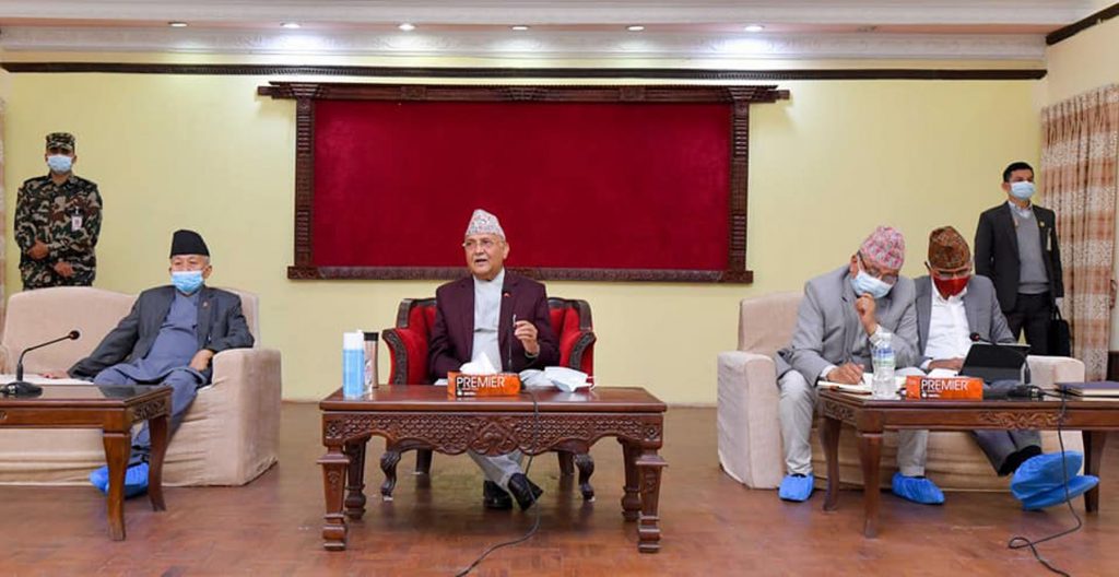 एमाले स्थायी कमिटी बैठक स्थगित, सोमबार अपराह्न बस्ने
