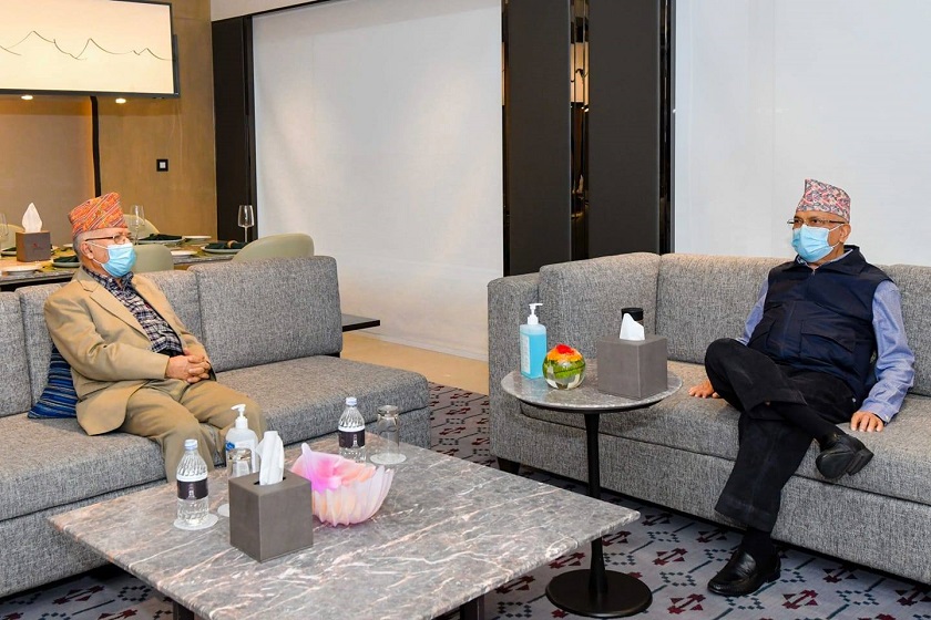 एमालेको नेपाल–ओली समूहको वार्ता सकियो, के भयो वार्तामा ?