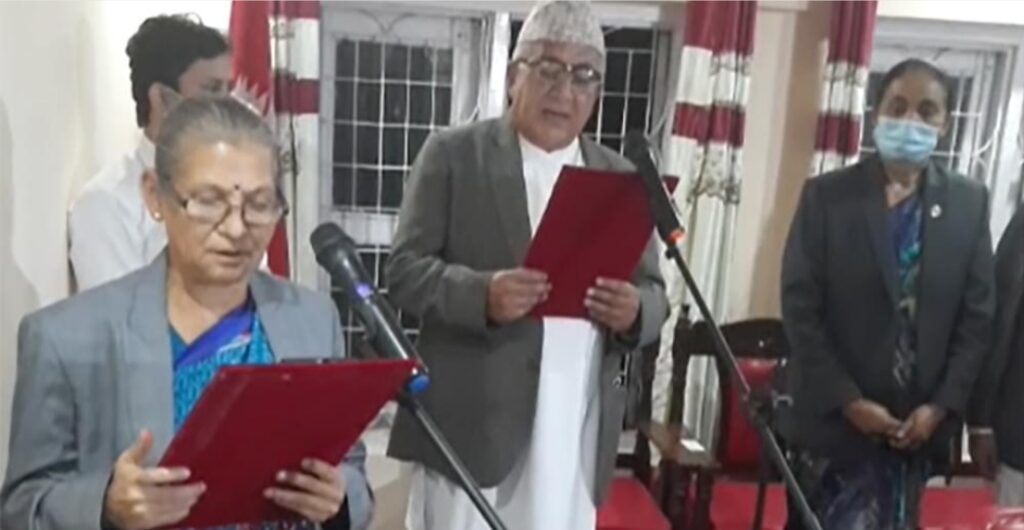 बागमती प्रदेशको मुख्यमन्त्रीमा अष्टलक्ष्मी शाक्य नियुक्त, सपथग्रहण सम्पन्न