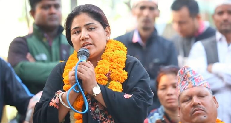 लुम्बिनी प्रदेश सांसद विमला वली एमालेमै फर्किइन्