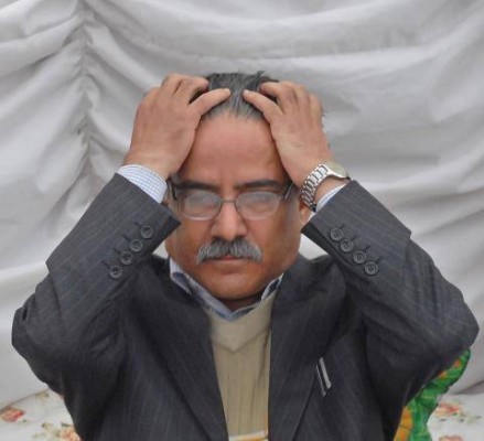 पोखरा पुगेर खुसीले नाचे प्रधानमन्त्री प्रचण्ड