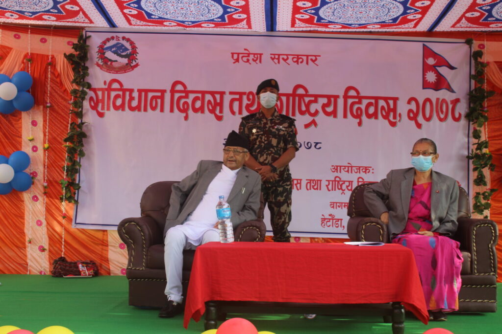प्रदेशमा तत्काल “सुशासन तथा समाजवाद उन्मुख कार्यक्रम’’ ल्याउछु : मुख्यमन्त्री शाक्य