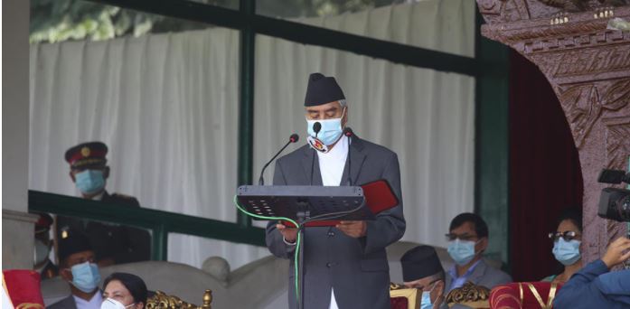 संविधान कार्यान्वयनका लागि सरकारले इमान्दारीपूर्वक काम गर्ने प्रधानमन्त्री देउवाको प्रतिबद्धता