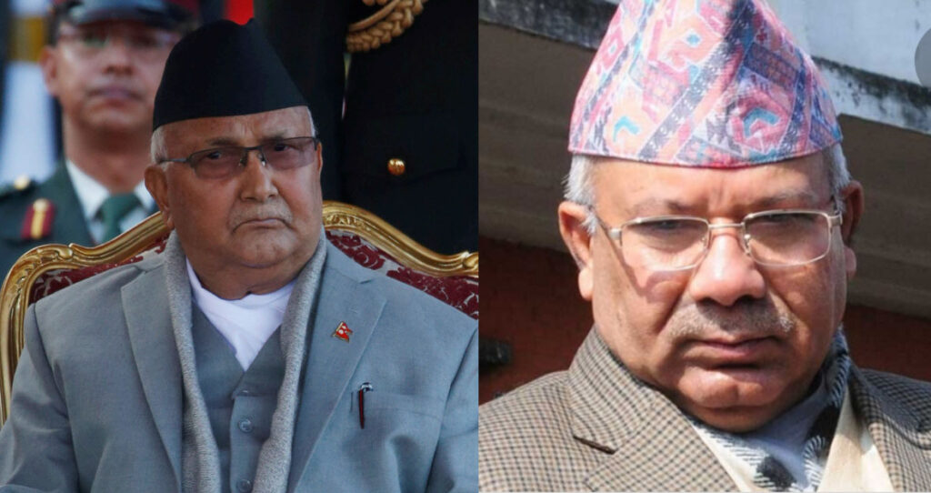 केपी ओली भन्छन्ः बिचरा माधव नेपालको दौडधुप देख्दा दया लाग्छ