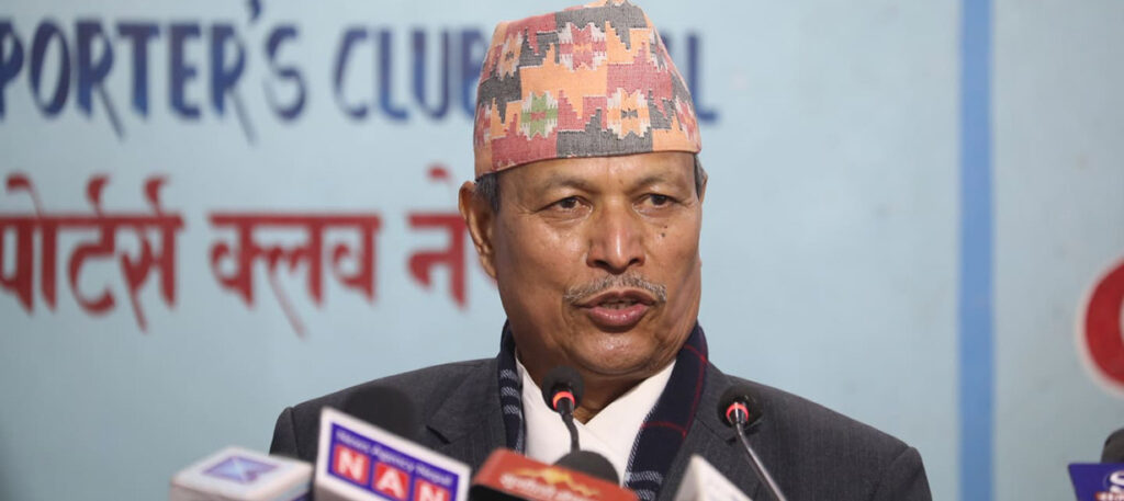 पत्रकार सम्मेलनमा भीम रावलद्वारा केपी ओलीमाथि प्रश्नको वर्षा