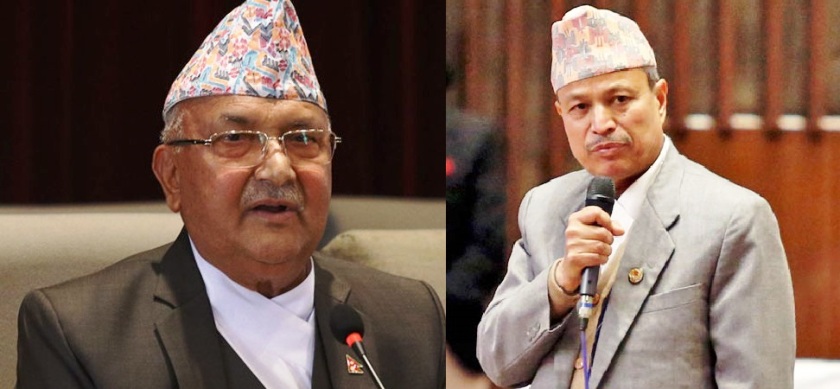 अध्यक्षमा ओलीको अग्रता, भीम रावल फराकिलो मतान्तरले पछाडि