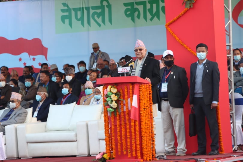 कांग्रेससँग सहकार्य गर्न एमाले तयार छ : ओली