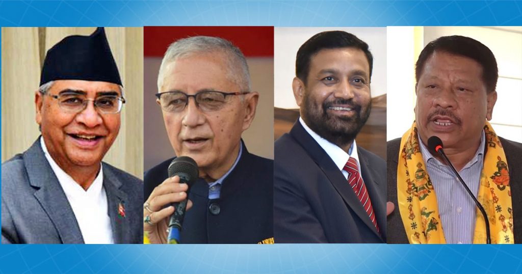 कांग्रेस महाधिवेशन :  सभापति र महामन्त्रीमा ६/६, उपसभापतिमा ७ जनाको उम्मेदवारी