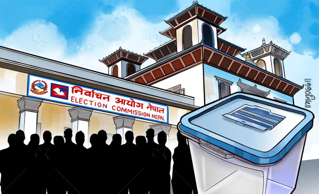 स्थानिय तहको निर्वाचन वैशाख १४ र २२ गते गर्न निर्वाचन आयोगको प्रस्ताव