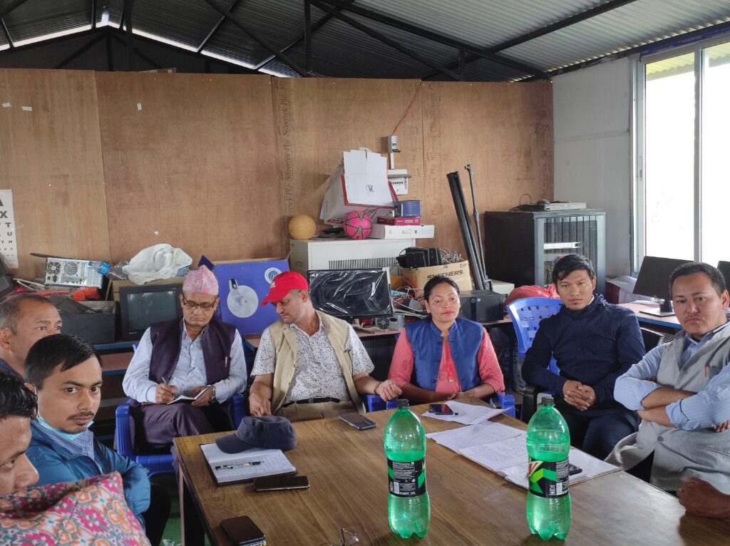 भानु मावि केन्द्रमा हुने एसईई परिक्षालाई मर्यादित र ब्यवस्थित  गरिने