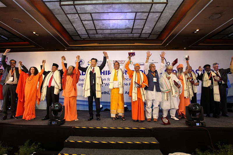 ३० भन्दा बढी देशका प्रतिनिधिको भेलाबाट ‘विश्व शान्तिको अठोट’