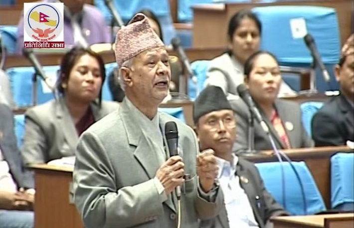 प्रधानमन्त्रीलाई भारत भ्रमणबारे संसदलाई जानकारी गराउनका लागि रुलिङ गर्न सभामुखसँग एमाले सांसद पन्तको माग