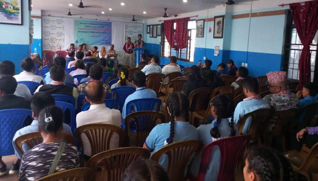 विज्ञान शिक्षक समाज र नवोदयको सहकार्यमा जिल्लास्तरीय वक्तृत्वकला
