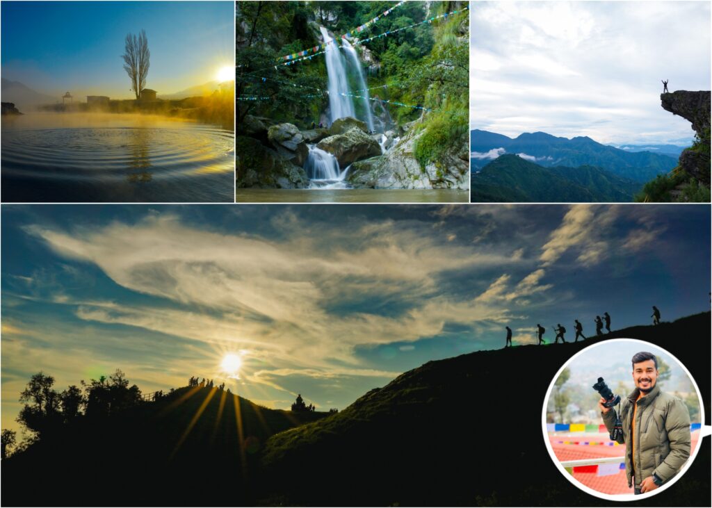 तस्बिरबाटै थाहा नगर चिनाउन तल्लिन फोटोग्राफर, गणेश बिष्ट !