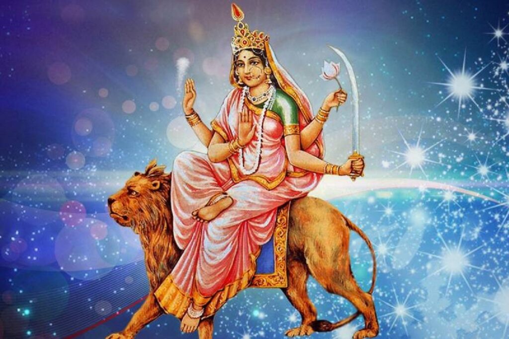 कात्यायनी देवीको पूजा गरिँदै