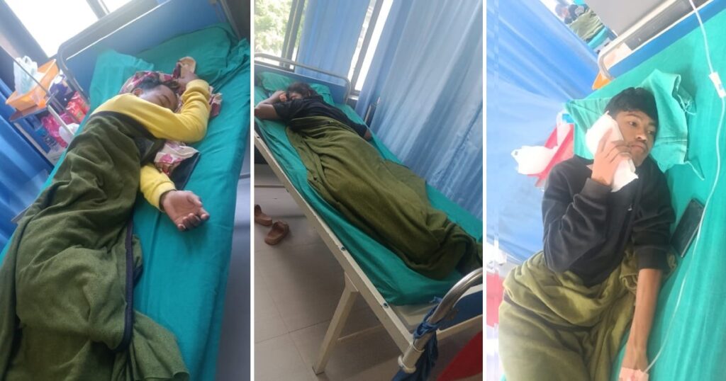 मनहरीमा नौ जना खेलाडी निर्धात कुटिए, दुई जना आइसियुमा