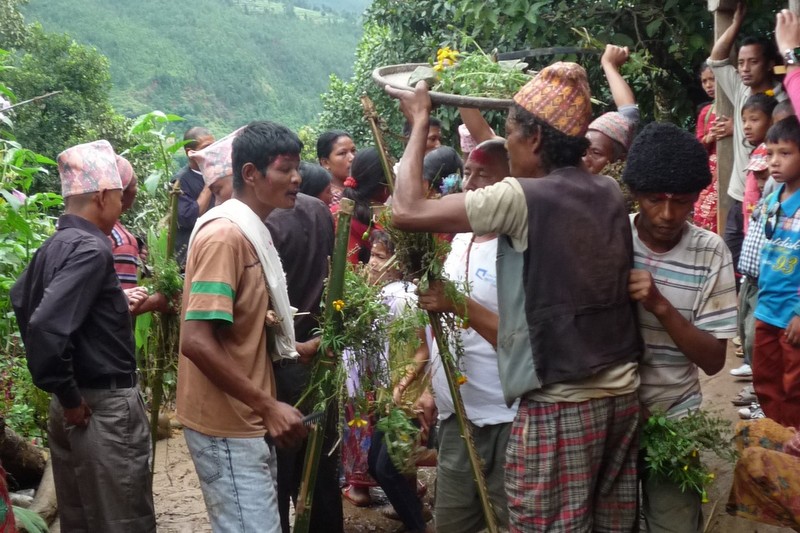 माझी समुदायको पितृ सम्झिने पर्व- पितरा