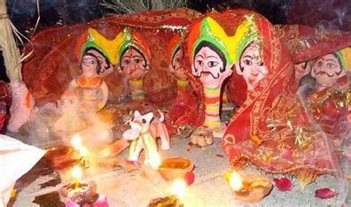 मिथिलाञ्चलमा सामा चकेवा पर्व शुरू