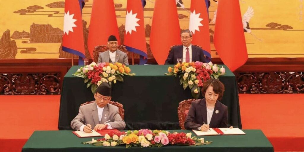 चीन सरकारले नेपाललाई करिब नौ अर्ब अनुदान सहयोग गर्ने