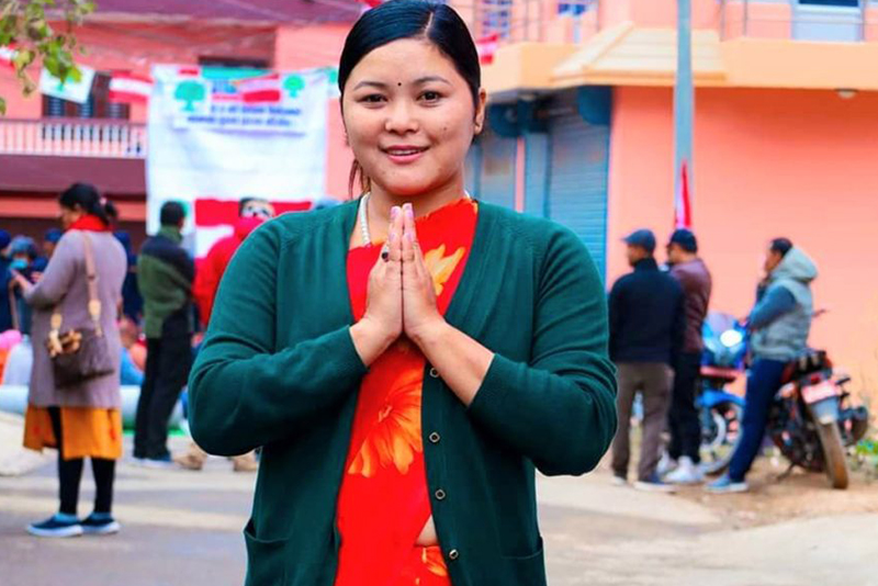 स्याङ्जाकी सुनिता गण्डकीको सांसद बन्दै