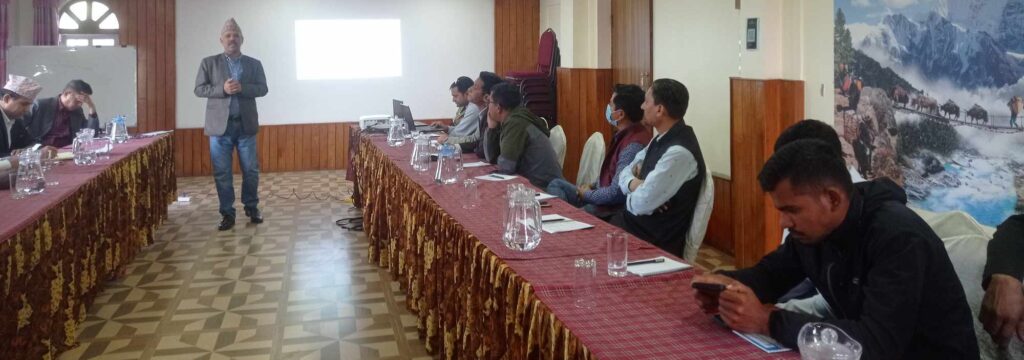 हेटौँडामा अभिव्यक्ति स्वतन्त्रता र पत्रकार सुरक्षा सम्बन्धी प्रादेशिक संयन्त्र अभिमुखीकरण