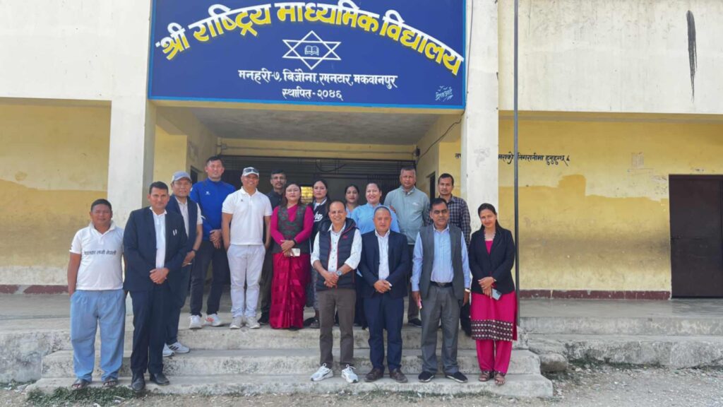 मनहरीमा परियोजनाको संयुक्त अनुगमन सम्पन्न